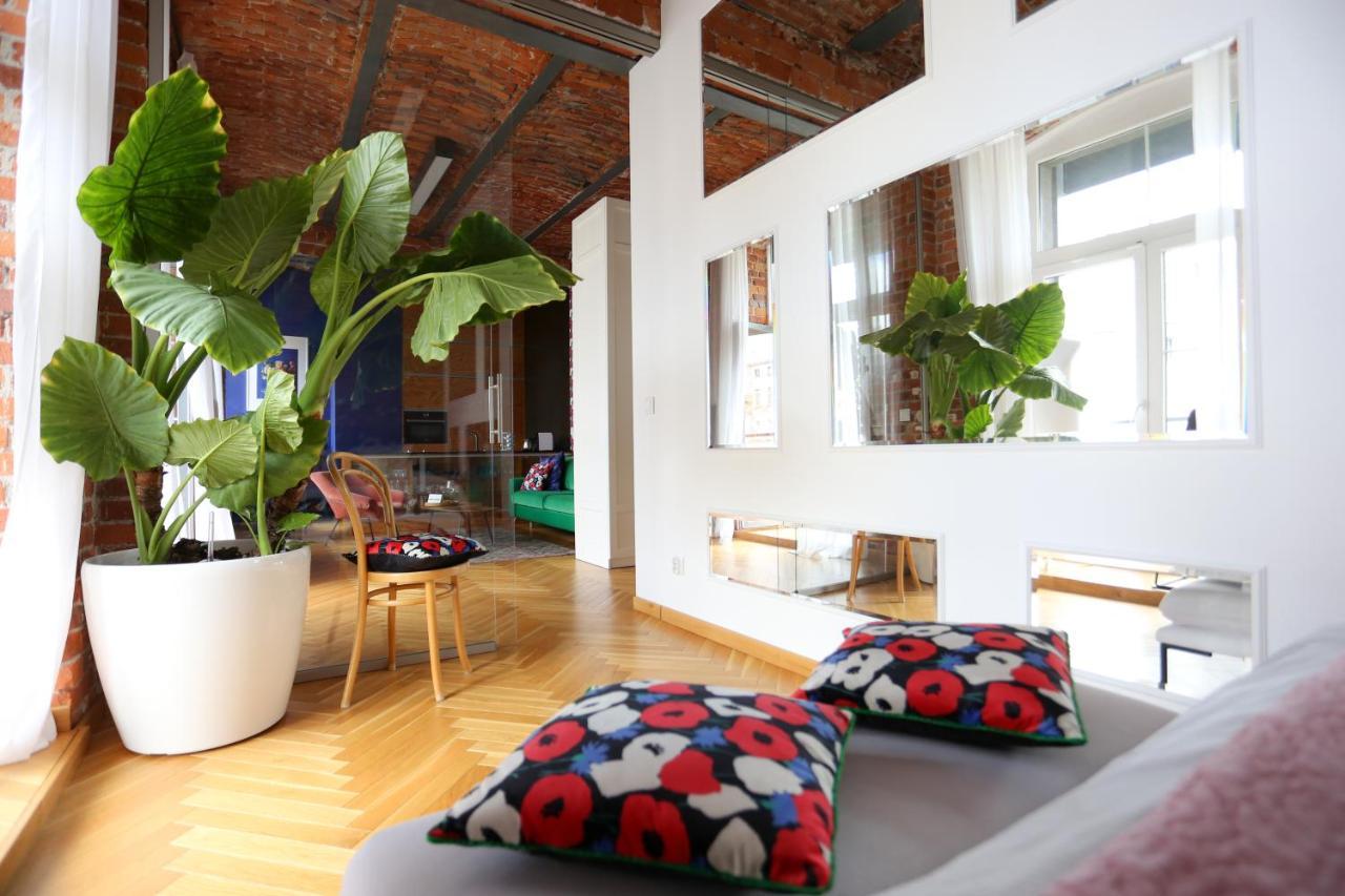 Wroclaw Loft Z Tarasem Appartement Buitenkant foto